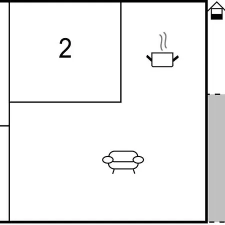 דירה Two-bedroom In זאדאר